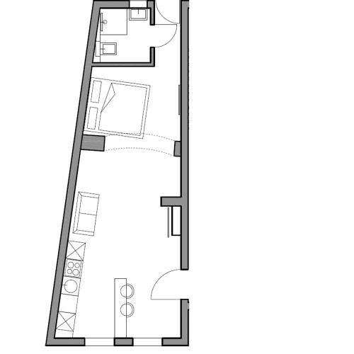 wohlBfinden appartementhaus 233m von Kolliestraße entfernt