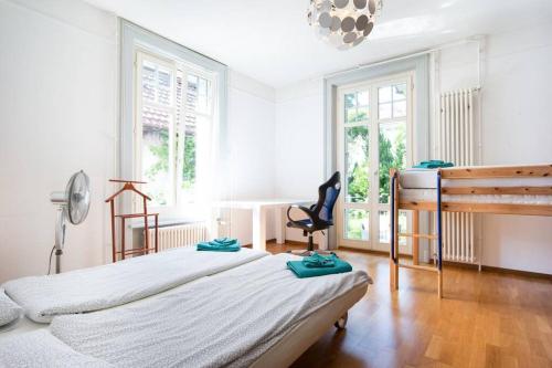  2 Zimmer in Jugendstilwohnung mit Garten (1-6 P.) in Bern