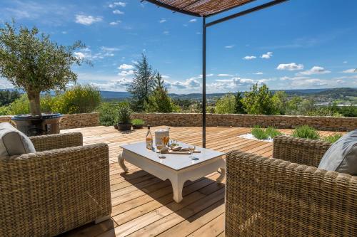 Villa Domitia Chambre d'Hôtes Luberon - Accommodation - Bonnieux