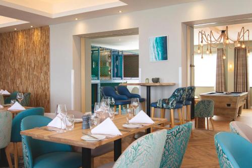 Restaurant, Esplanade Hotel in Newquay