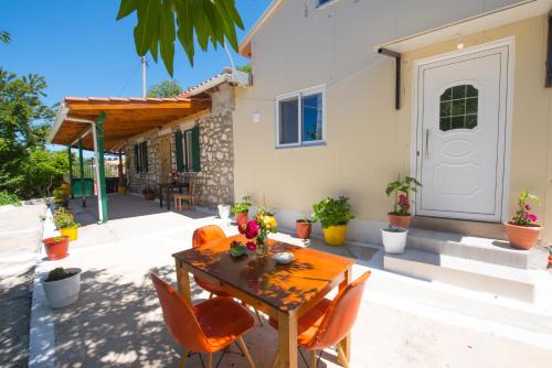 Traditional houses in the village