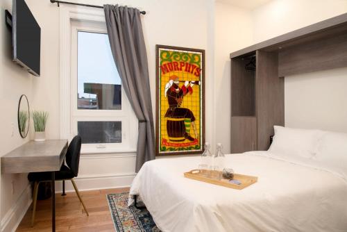 1 double bed