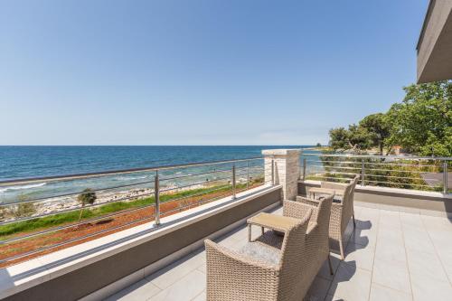 Erkély/terasz, Villa Ivan Umag in Duba