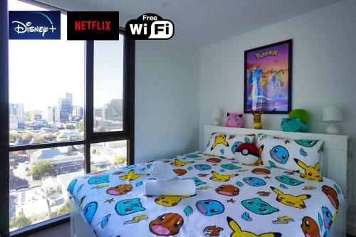 Pokemon Theme Luxury 2BR Apartment with King Beds & Stunning Views