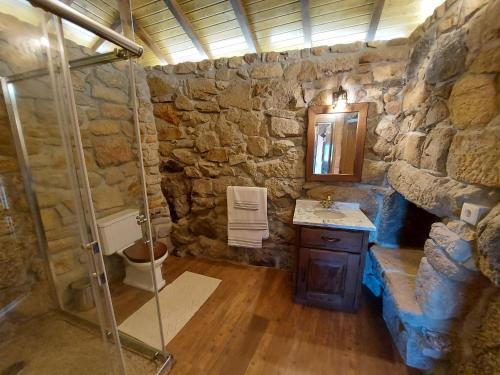 ห้องน้ำ, Casa Guardião do Castelo (Casa Guardiao do Castelo) in อาร์โนยา
