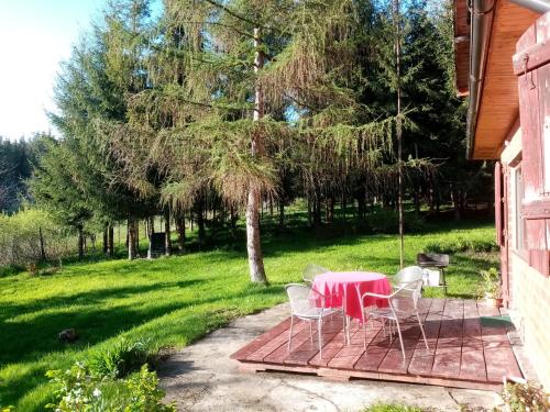 . Górski Zakątek z kominkiem i tarasem