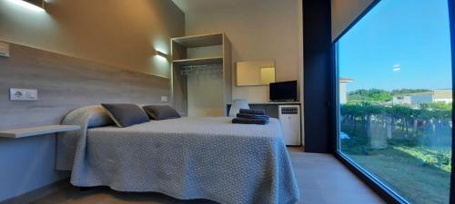 1 double bed