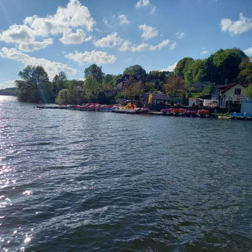 ZACISZE Domek na Kaszubach Brodnica Dolna z balią z jacuzzi