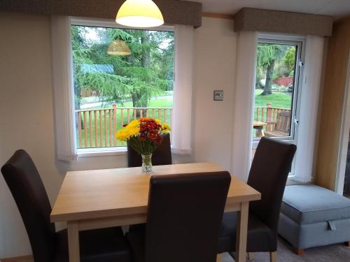 景觀, Lazy Days Lodge, Glendevon, Perthshire in 格倫德文