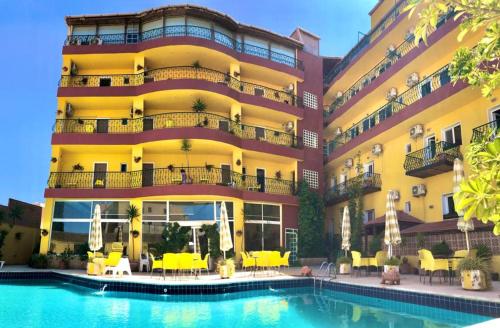 Pool, Mariam Hotel in Madaba