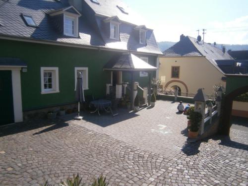 Erkély/terasz, Ferienhaus Schneiders in Krov