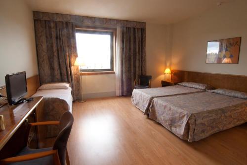 1 double bed