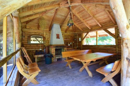 Hotelli välisilme, Lesny Zakatek balia kapielowa ognisko sauna basen rowery w cenie pobytu Realizujemy Podlaski bon tur in Lipowy Most
