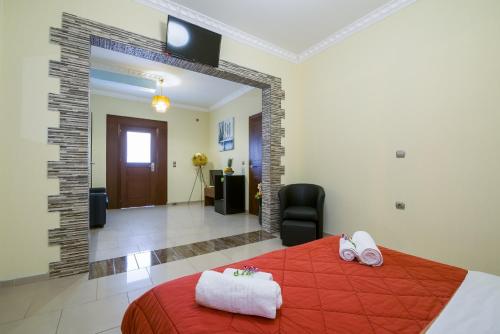Room in BB - Family Suite For 4 chambre d'hôte Kasimáti