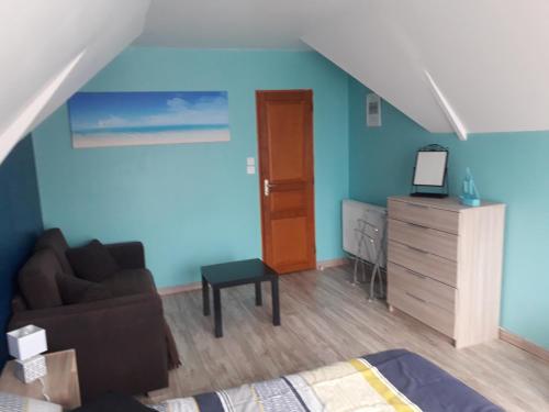 1 double bed