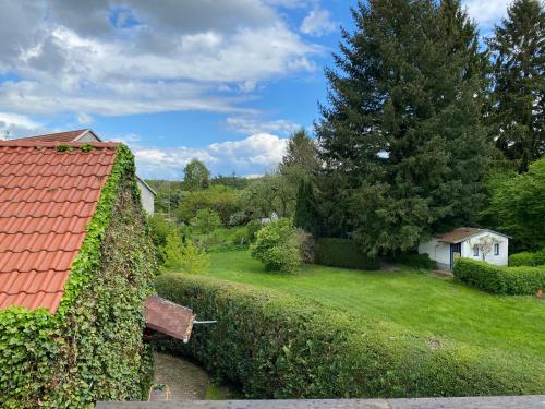 景觀, Ferienwohnung Zum Schloß in 哈爾伯