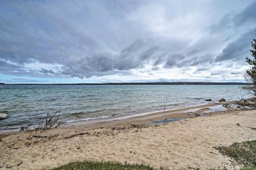 Charlevoix Cabin with Patio and Grill - Steps to Lake!