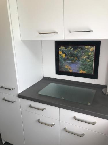 廚房, Ferienwohnung Westerwaldblick Dillenburg in 迪倫堡