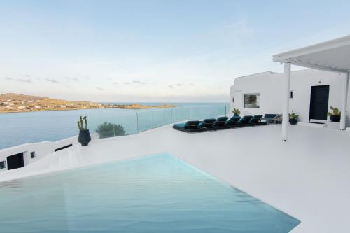 Villa Aqua Blue by Whitelist Mykonos gîte à louer Psarou