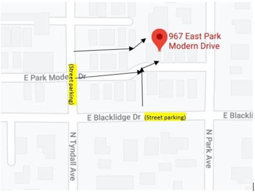 Park Modern 1BR Suite w Private Bathroom near UA, Downtown, & Retail