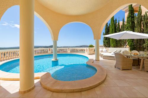 Meerblick Villa "Buena Vista" in Santa Ponsa, Mallorca