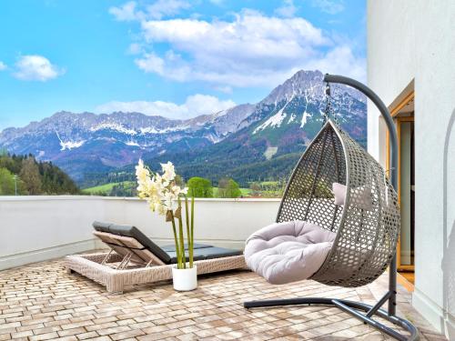 Balkon/Terrasse, Appartementhaus Tanja in Ellmau