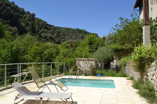 Amazing home next to nature,pool, 15 min from Nice gîte à louer Tourrette-Levens