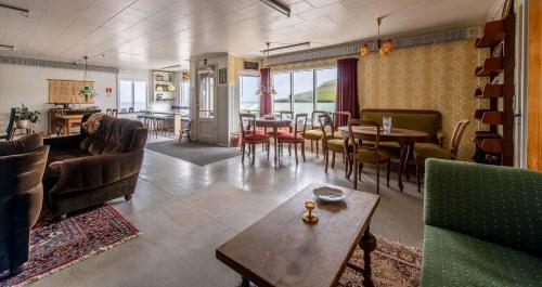 Étterem, Mølin Guesthouse in Skálavík