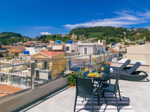 Balcony/terrace, Centro Studios & Apartments in Zakynthos Island