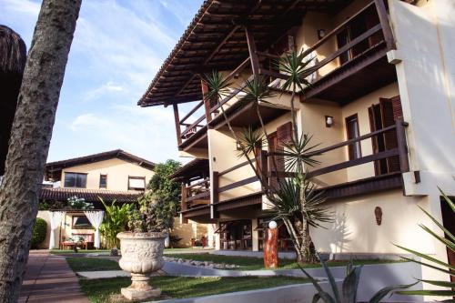 شرفة/ تراس, Pousada dos Hibiscus in ايلهوس