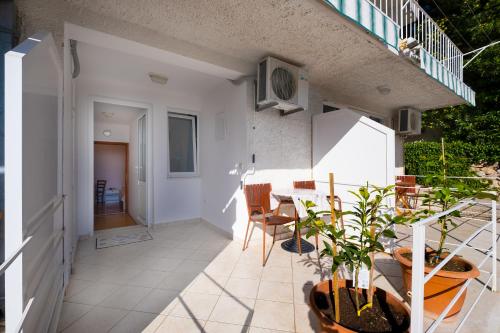 Erkély/terasz, Apartments Katica in Mlini