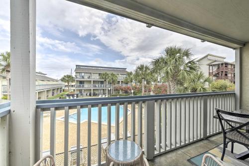The Sandy Spot with Balcony and Pool Access!