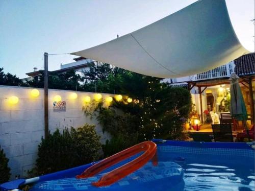 One bedroom house with private pool garden and wifi at Riogordo