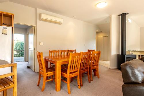 Hotellet från utsidan, 22 Tarndale Place in Hanmer Springs