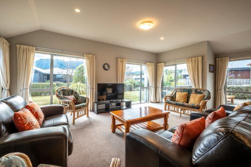 Hotellet från utsidan, 22 Tarndale Place in Hanmer Springs