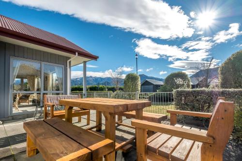 Hotellet från utsidan, 22 Tarndale Place in Hanmer Springs
