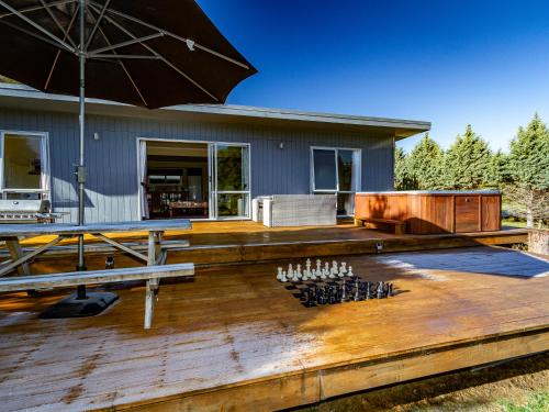 suihku, Pikorua - Raurimu Holiday Home in Raurimu