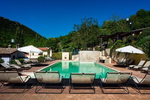 bazen, Guesia Village Hotel e Spa in Foligno