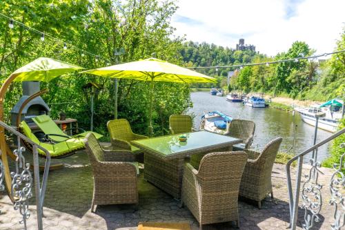 Ferienhaus auf der Schleuseninsel in Lahnstein, Deutschland