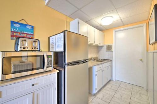 Wildwood Crest Beach Condo Balcony with Ocean Views in Wildwood Crest, USA