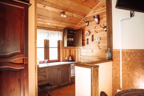 Lesny Zakatek balia kapielowa ognisko sauna basen rowery w cenie pobytu Realizujemy Podlaski bon tur in Lipowy Most