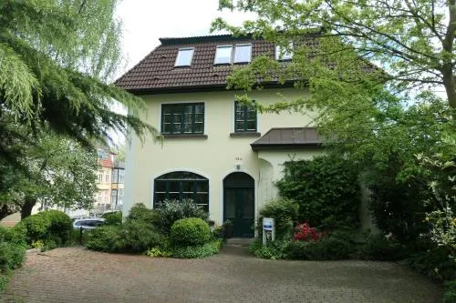 Villenappartement mit Blick ins Grüne am Rande der wunderschönen Altstadt in Wismar, Deutschland