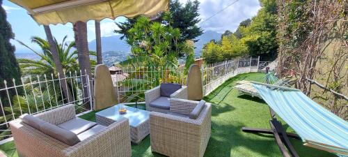 View, Olguita in Menton
