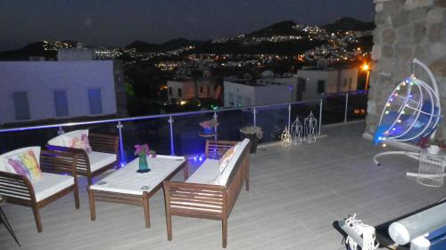 Balcó/terrassa, Villa Priene - Gumusluk Private Pool in Bodrum