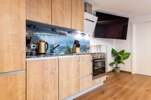 Cocina, Amelies Mountain View in Kaprun