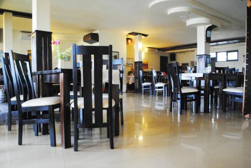 餐廳, 多瑙河三角洲旅館 (Pensiunea Delta Dunarii) in 圖爾恰