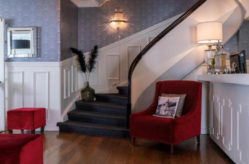 Lobi, Grand Hotel Flekkefjord in Flekkefjord