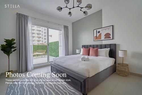 Stella Stays Homey Studio Dubai JVC Private Balcony