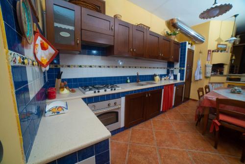 Konyha, Villa Patrizia-Luxury Villa in Mottola