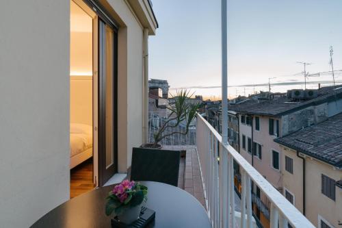 Erkély/terasz, Hotel Giulietta e Romeo ***S near Castelvecchio Múzeum